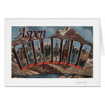 Aspen, ColoradoLarge Letter ScenesAspen, CO Greeting Card
