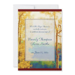 Aspen Glow WEDDING invitation