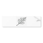 Aspen in White Bumper Sticker