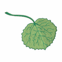 Aspen Leaf embroidered shirts by ZazzleEmbroidery Aspen Leaf embroidered shirts