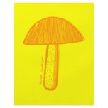 Aspen Mushroom Doodle Art flyers