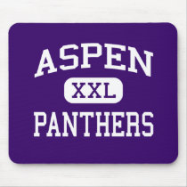 Aspen - Panthers - High School - Robbins Illinois mousepads by customteamsportswear Aspen - Panthers - High School - Robbins Illinois mousepads