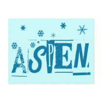 ASPEN POSTCARD