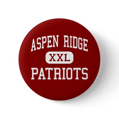 Aspen Ridge - Patriots - Middle - Ishpeming Pinback Button by customteamsportswear