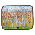 Aspen Tree Grove Desert Landscape Mountains Folio Organizer