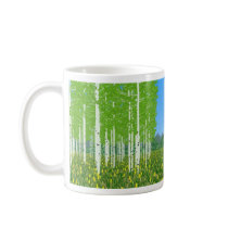 aspens in summer mugs