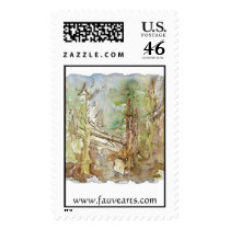 Aspens, www.FauveArts.com postage
