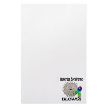 Asperger Syndrome Blows Awareness Design Customized Stationery