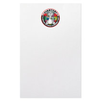 Asperger's Syndrome Cat Fighter Custom Stationery