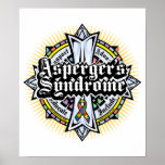 Asperger's Syndrome Celtic Cross Posters