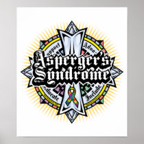 Asperger's Syndrome Celtic Cross Posters