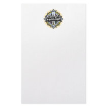 Asperger's Syndrome Celtic Cross Personalized Stationery