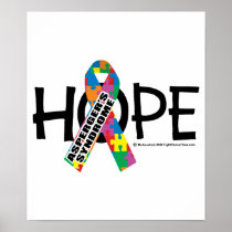 Asperger's Syndrome Hope Print