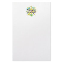 Asperger's Syndrome Lotus Custom Stationery