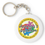 Asperger's Syndrome Puzzle Pin Key Chains