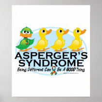 Asperger's Syndrome Ugly Duckling Print