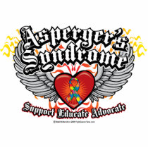 Asperger's Syndrome Wings Cut Out