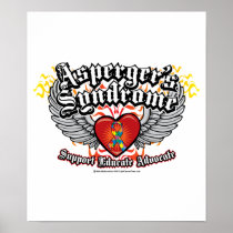 Asperger's Syndrome Wings Print