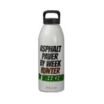 Asphalt Paver by Week Hunter by Weekend Drinking Bottle