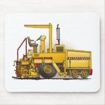 Asphalt Paving Machine Mouse Pad