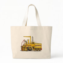 Asphalt Paving Machine Tote Bag