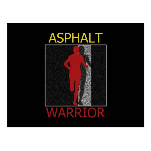 Asphalt Warrior Post Card