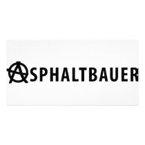 Asphaltbauer icon photo cards