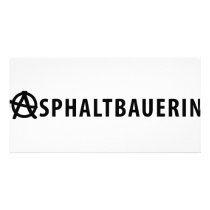 Asphaltbauerin icon photo cards