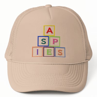 Aspies Cap Hats by autismRUs
