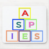 Aspies Mouse Pad mousepads by autismRUs Aspies Mouse Pad mousepads