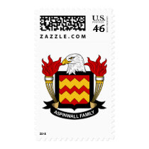 Aspinwall Family Crest stamps