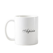 Aspirin Coffee Mugs