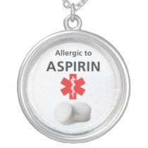 aspirin custom necklace