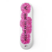 ASR  pINK pOM Skate Board