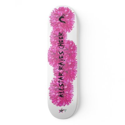 ASR  pINK pOM Skate Board by CHEER_Allstarayes