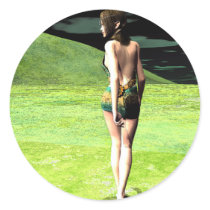 Asrial, back view stickers by Animania Asrial, back view stickers