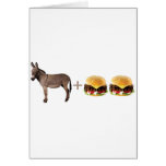 Ass Burgers Greeting Card