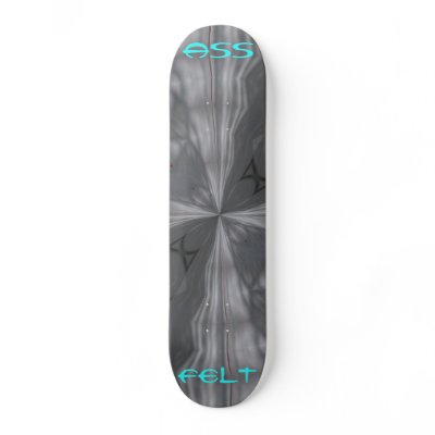 ASS FELT SKATE BOARD DECK by CHOLOEPUS