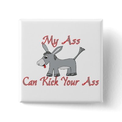 Ass Kick Buttons by goldnsun