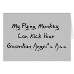 Ass Kicking Flying Monkey Cards