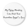 Ass Kicking Flying Monkey Magnet