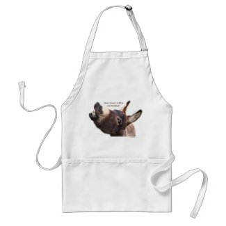 Ass Kiss Donkey apron