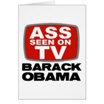 Ass Seen on TV Card