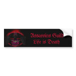 Assassins Guild Bumper Stickers