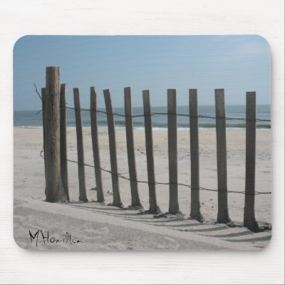 Assateague Island National Seashore Mouse Pads by lifethroughalens
