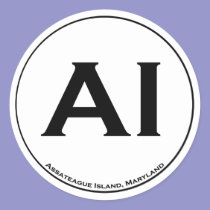 Assateague Island Stickers