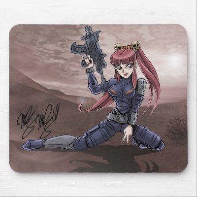 assault anime mousepad by neomarz1