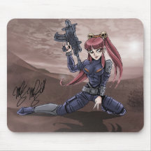 assault anime mousepad