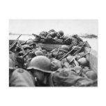 Assault Boat Crossing the Rhine in World War II Post Cards