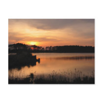 Assawoman Sunset Postcard